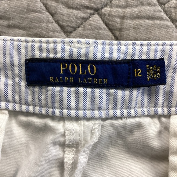 Polo by Ralph Lauren Women's White Straight Leg Pants - Picture 12 of 13